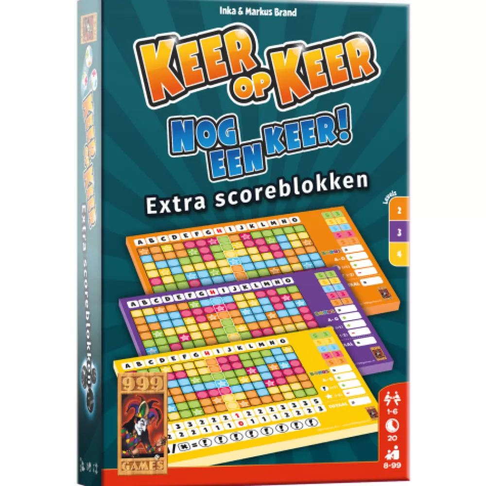 Scoreblokken Keer Op Keer Level 2/3/4 3 Stuks^999 Games Sale