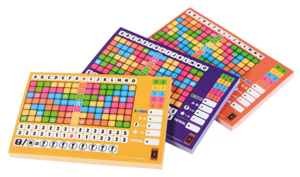 Scoreblokken Keer Op Keer Level 2/3/4 3 Stuks^999 Games Sale