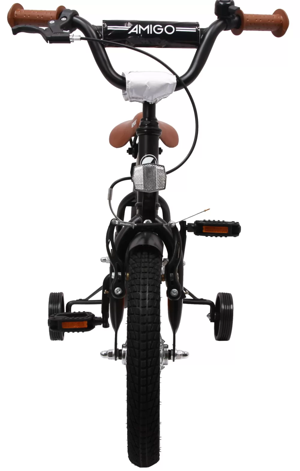 Bmx Fun-S125 14 Inch 21 Cm Jongens Terugtraprem Matzwart^AMIGO Discount
