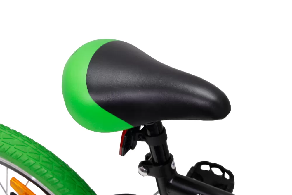 Fun Ride 20 Inch 33 Cm Junior 7V V-Brakes Zwart/Groen^AMIGO Store