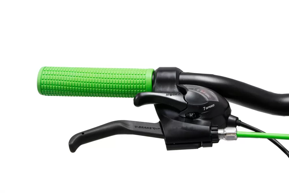 Fun Ride 20 Inch 33 Cm Junior 7V V-Brakes Zwart/Groen^AMIGO Store