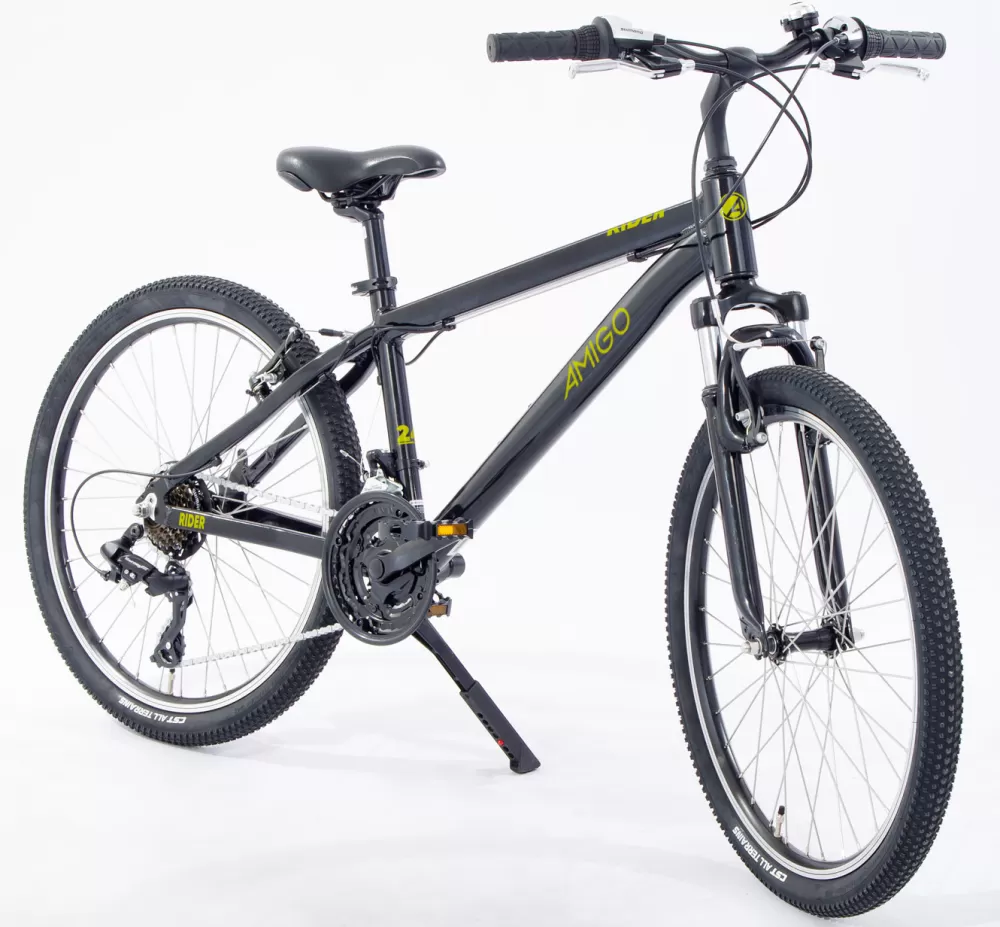 Rider 24 Inch 36 Cm Junior 21V V-Brakes Zwart^AMIGO Cheap