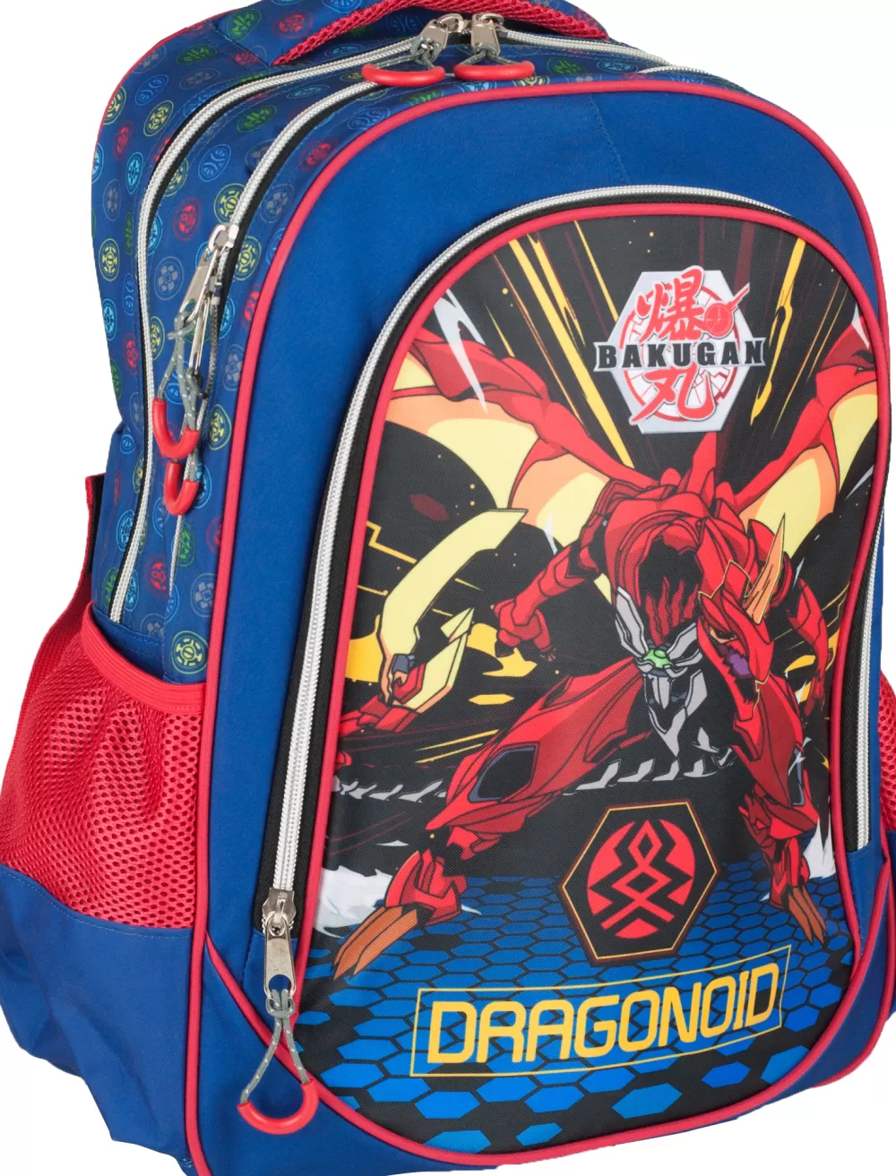 Rugzak Dragonoid Jongens 20 X 35 X 46 Cm Blauw/Rood^Bakugan Flash Sale