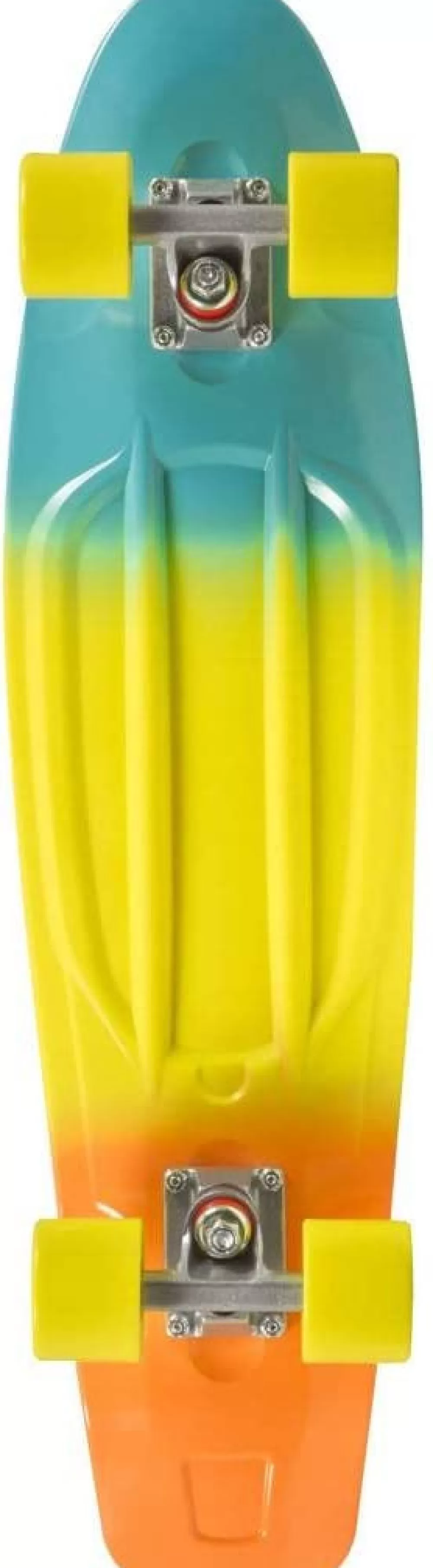 Big Jim Tricolor Skateboard 71 Cm Blauw/Geel/Oranje^Choke Flash Sale