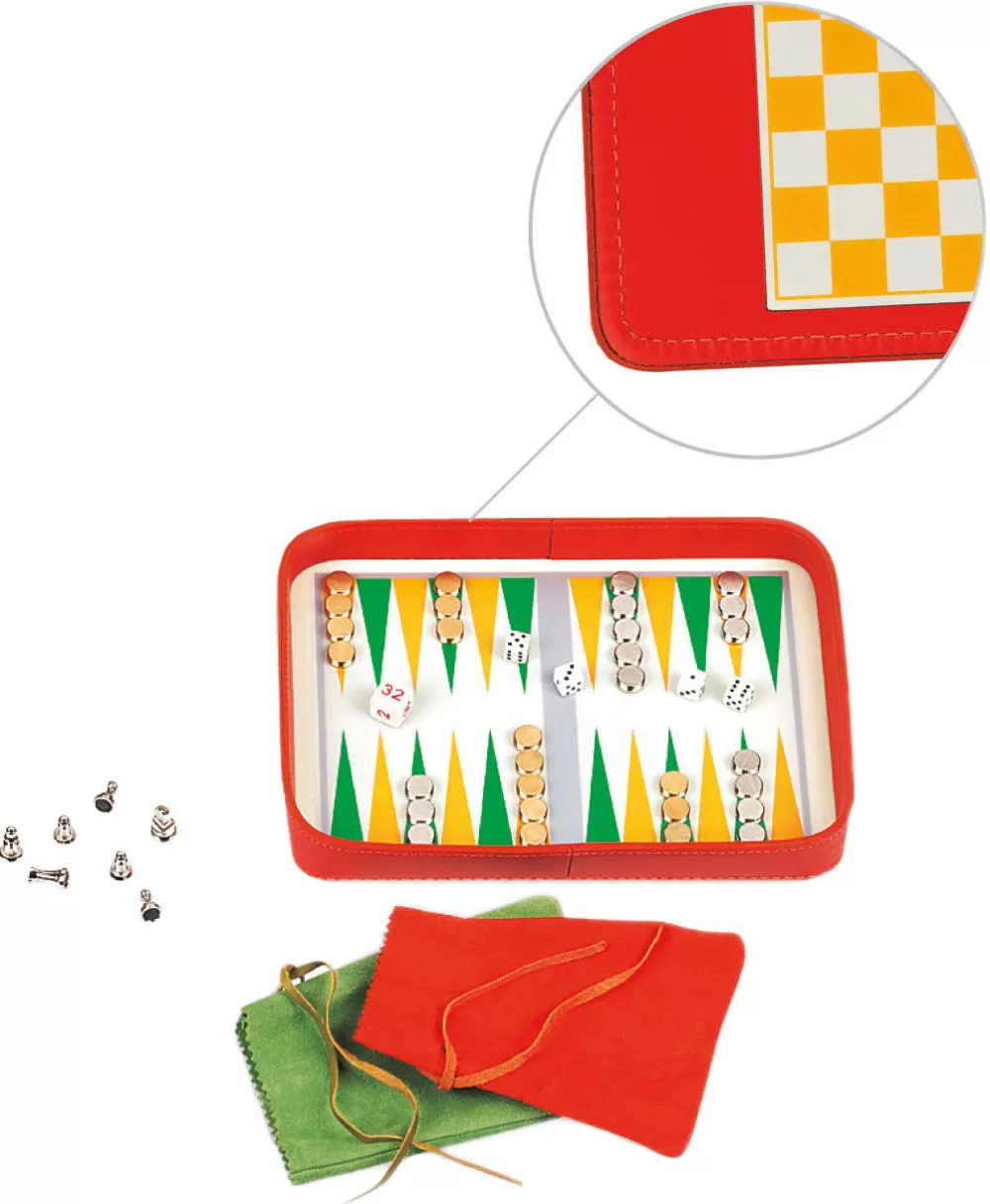 Spellenset 27,5 X 24 X 5,3 Cm 5-Delig Oranje/Groen^Dal Negro Cheap