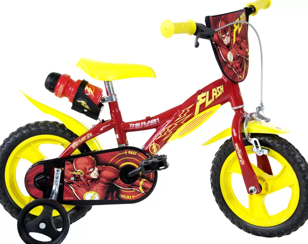 Flash 12 Inch 21 Cm Jongens Doortrapper Rood/Geel^Dino New