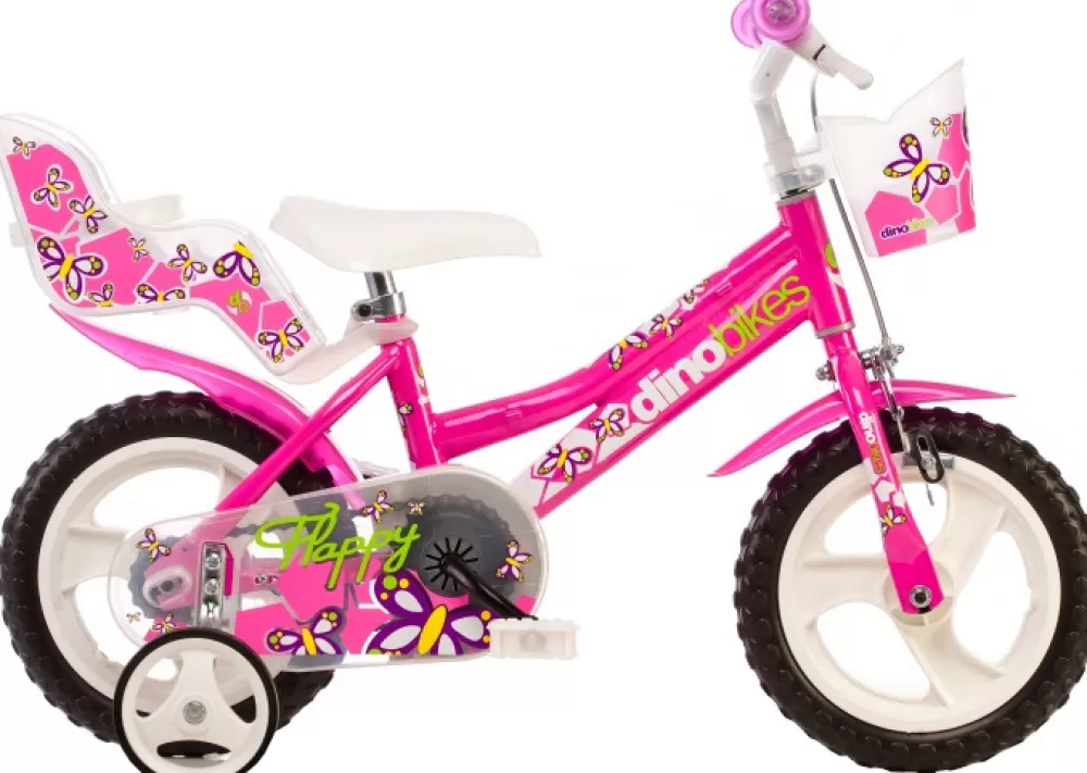 Happy-S10 12 Inch 21 Cm Meisjes Doortrapper Roze^Dino Best