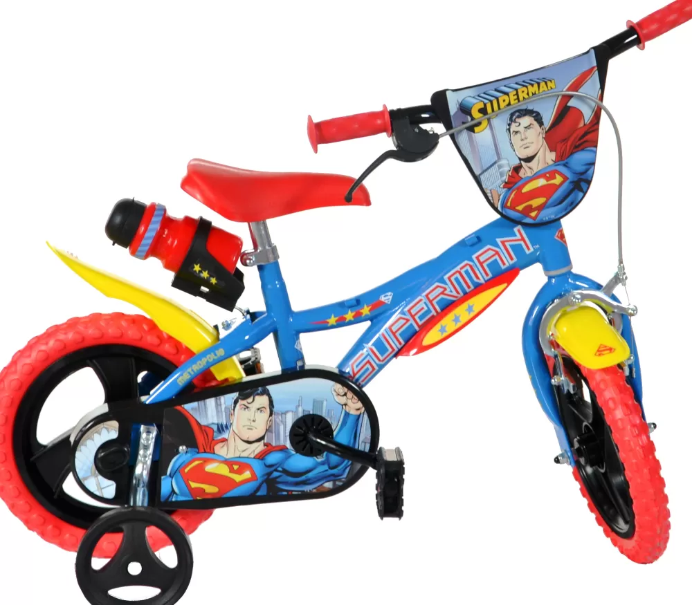 Superman-S1 12 Inch 21 Cm Jongens Doortrapper Blauw/Rood^Dino Best
