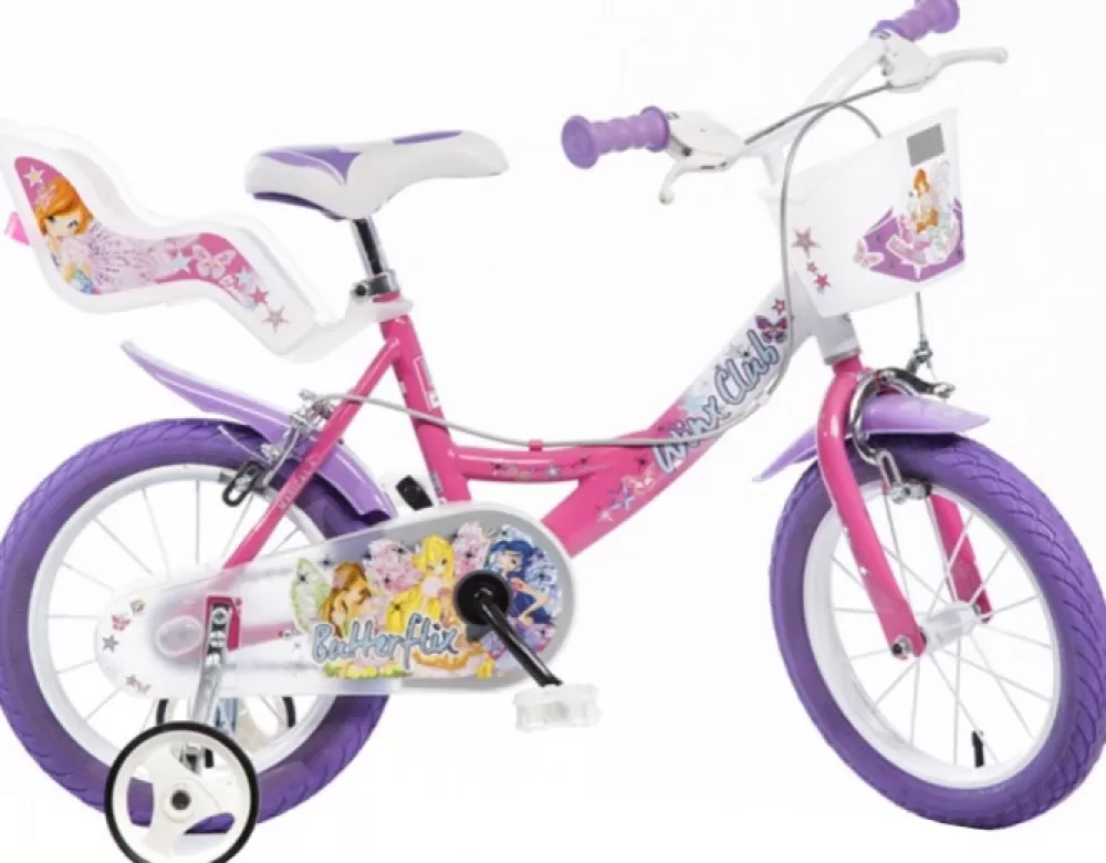 Winx Club 14 Inch 23 Cm Meisjes Knijprem Roze/Paars^Dino Hot