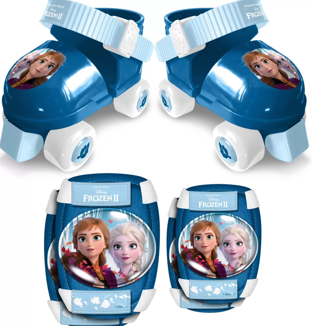 Frozen 2 Rolschaatsen Met Bescherming Meisjes Blauw Maat 23-27^Disney Cheap