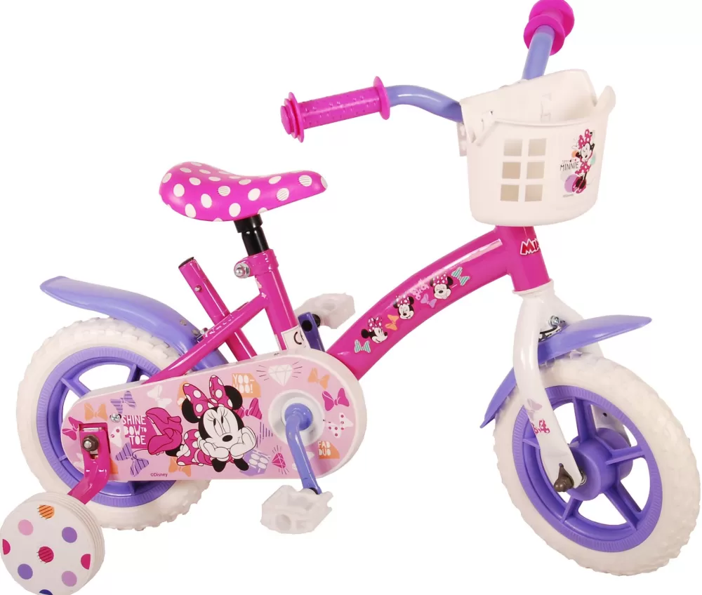 Minnie Cutest Ever!-S4 10 Inch 20 Cm Meisjes Doortrapper Roze^Disney Cheap
