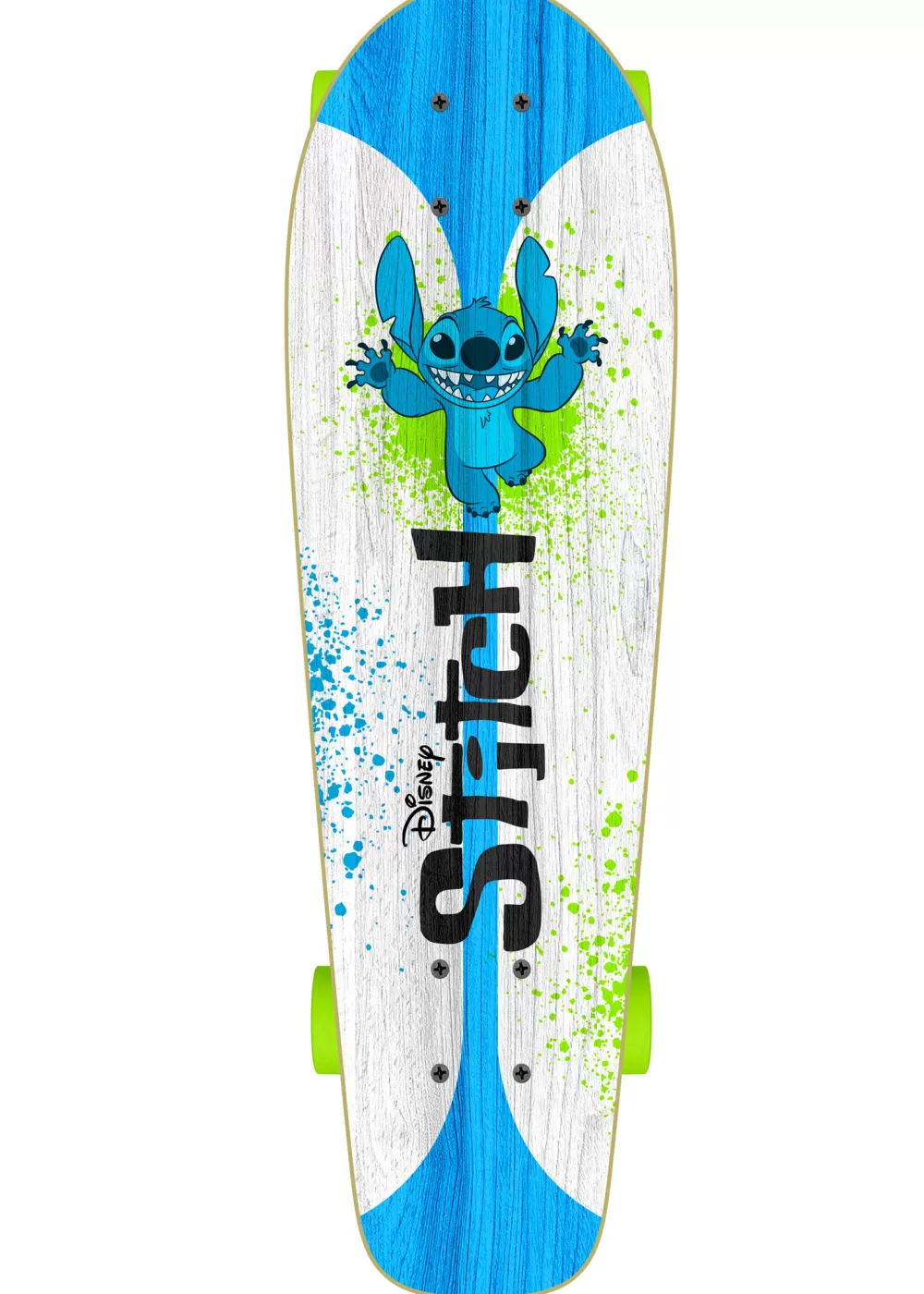 Stitch Skateboard 70 X 20 Cm Junior Wit/Blauw/Groen^Disney Flash Sale