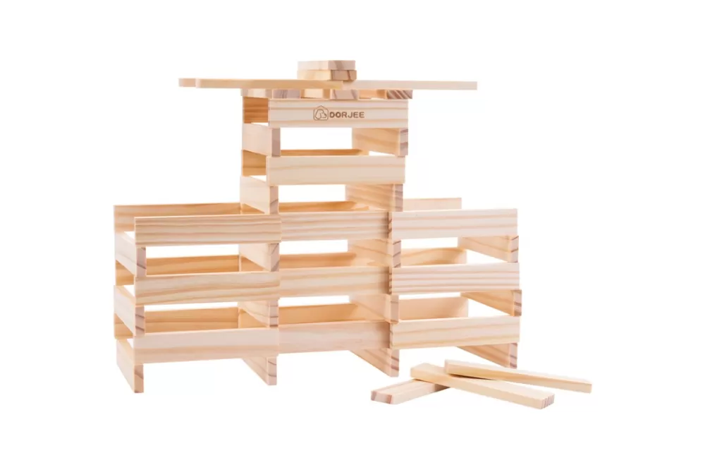 Bouwplankjes Set Van 200 Stuks Multicolor^Dorjee Sale