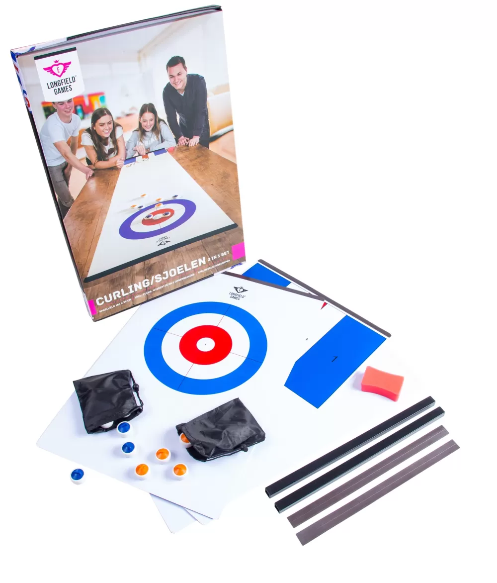 Speelbord Voor Curling En Shuffle Wit 180 X 39 Cm^Engelhart Cheap