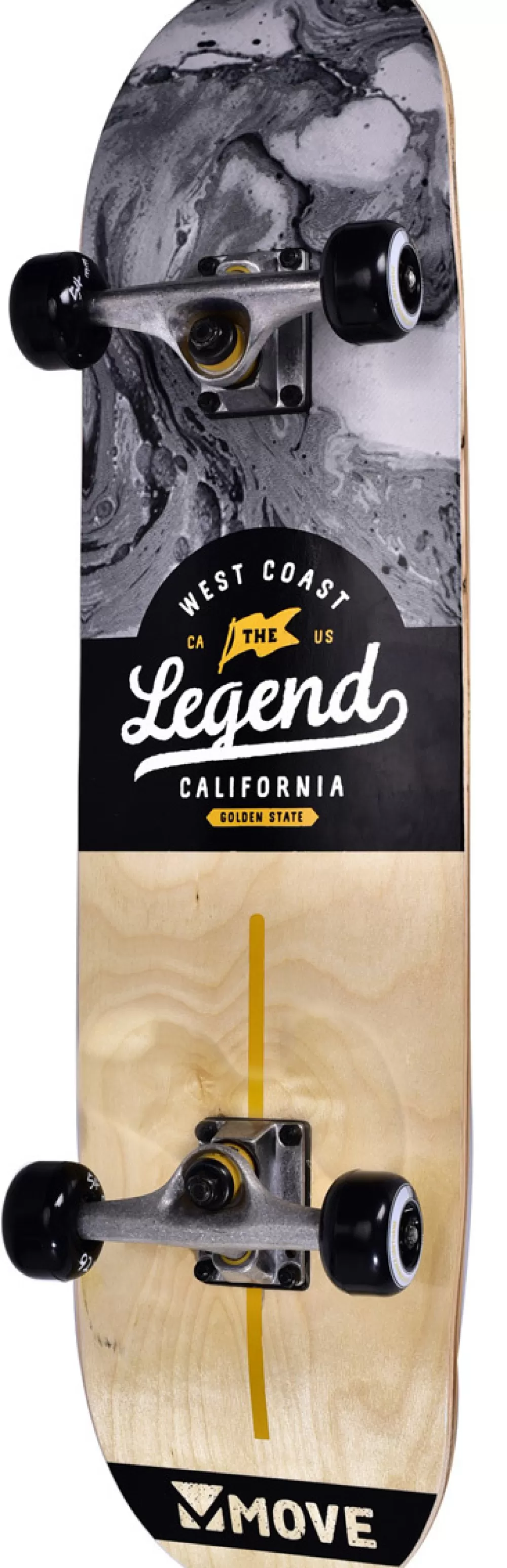 Legend Skateboard 31 Inch Junior Abec 7 Zwart/Grijs^Fila Cheap