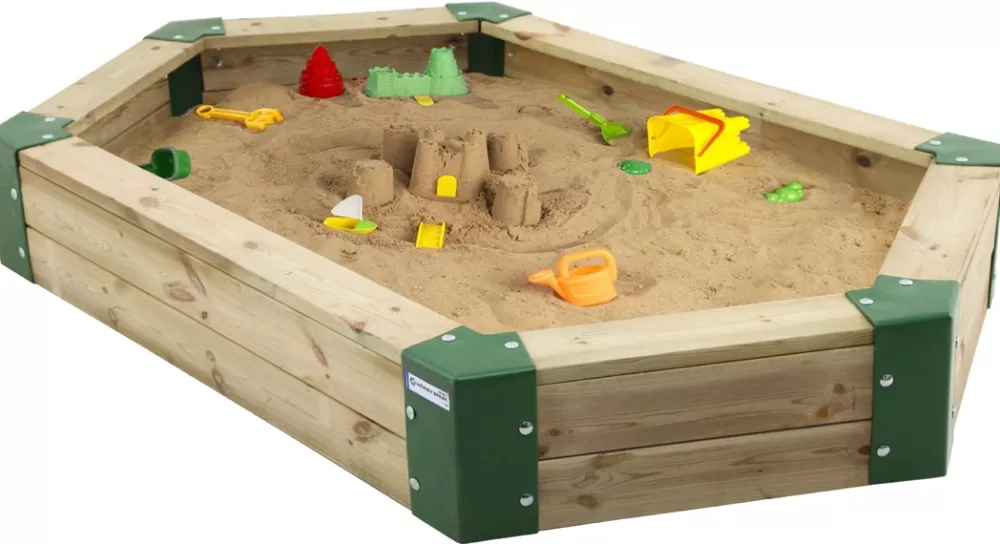Horby Bruk Zandbak 210 X 120 X 25 Cm Hout Naturel^Hörby Bruk New
