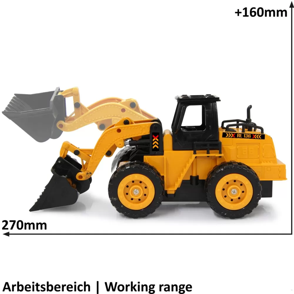 Bestuurbare Graafmachine 25 X 10,5 X 12,5 Cm Geel^JAMARA Flash Sale