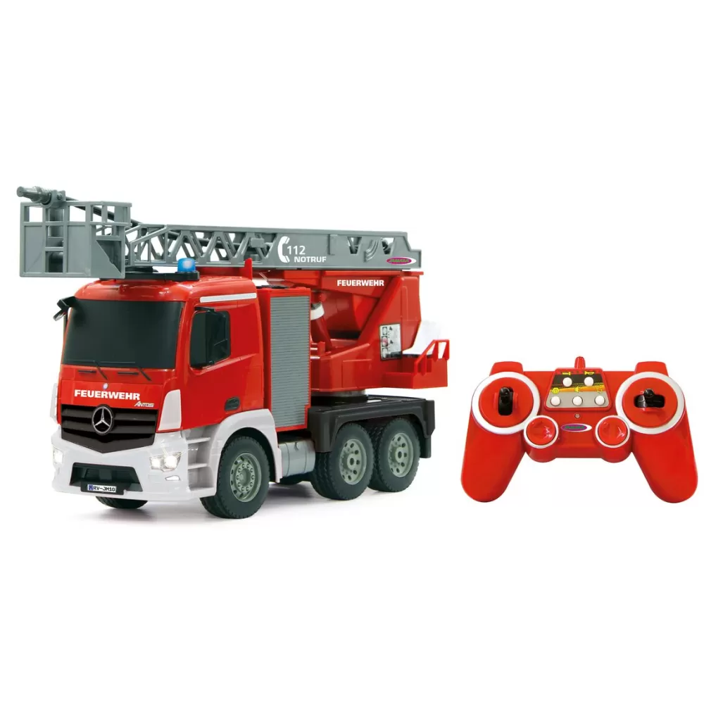 Brandweerwagen Rc Mercedes-Benz Arocs 2,4 Ghz Rood 1:20^JAMARA Clearance