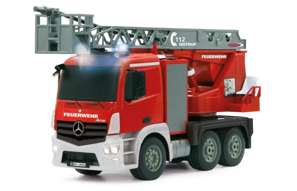 Brandweerwagen Rc Mercedes-Benz Arocs 2,4 Ghz Rood 1:20^JAMARA Clearance