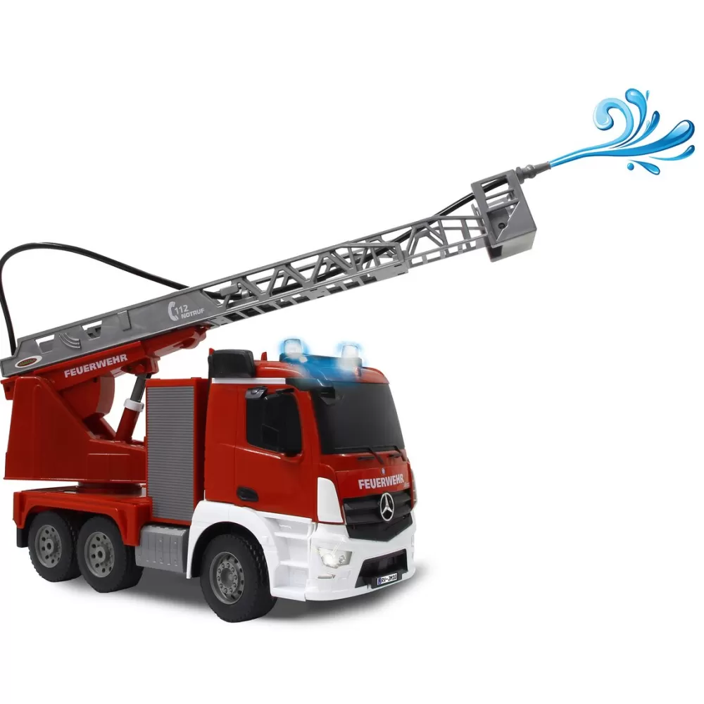 Brandweerwagen Rc Mercedes-Benz Arocs 2,4 Ghz Rood 1:20^JAMARA Clearance