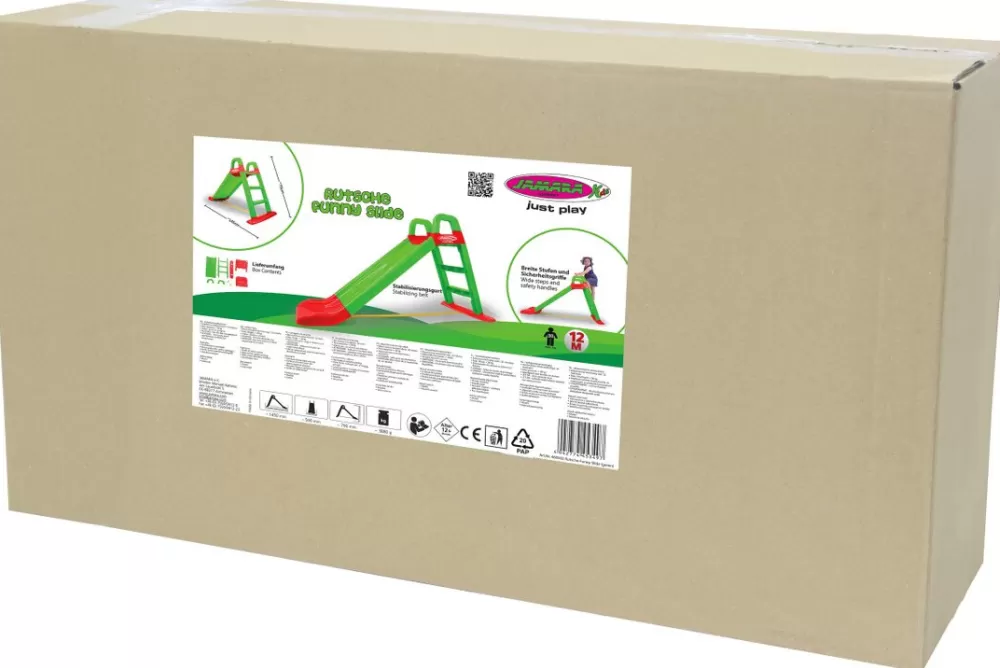 Glijbaan Funny Junior 145 X 59 X 79 Cm Groen/Rood^JAMARA Best
