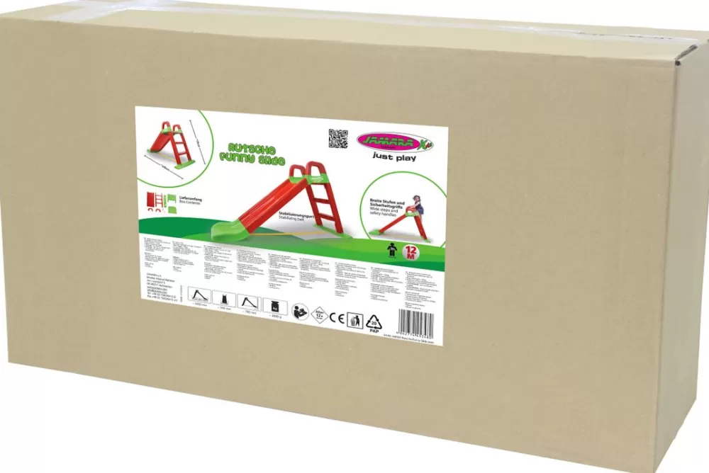 Glijbaan Funny Junior 145 X 59 X 79 Cm Rood/Groen^JAMARA Sale