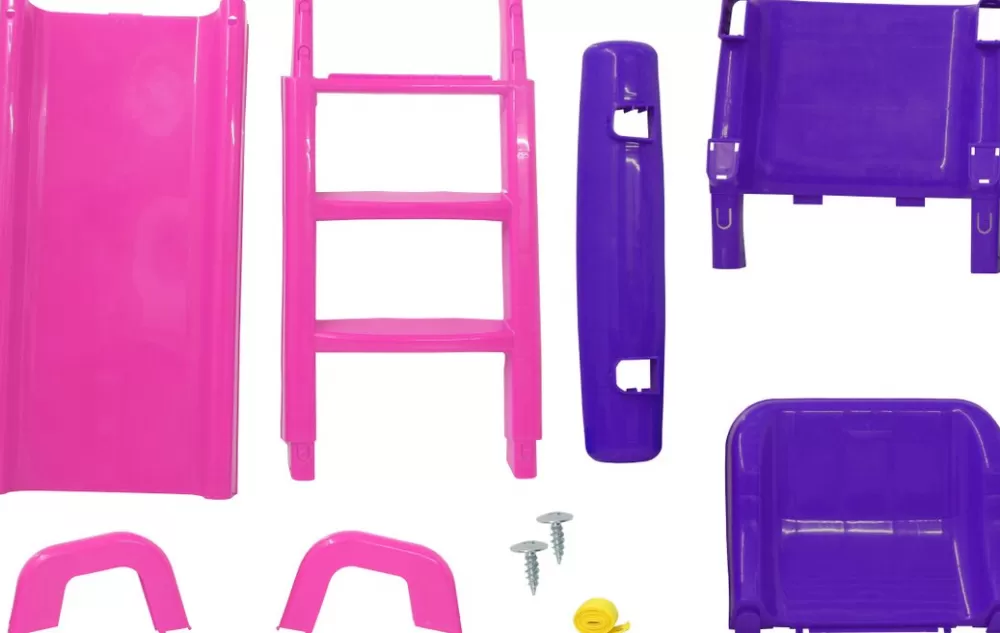 Glijbaan Funny Meisjes 145 X 59 X 79 Cm Roze/Paars^JAMARA Outlet
