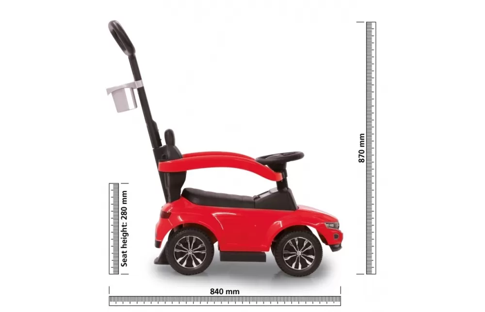 Loopauto T-Roc 84 X 40 X 87 Cm Rood^JAMARA Best