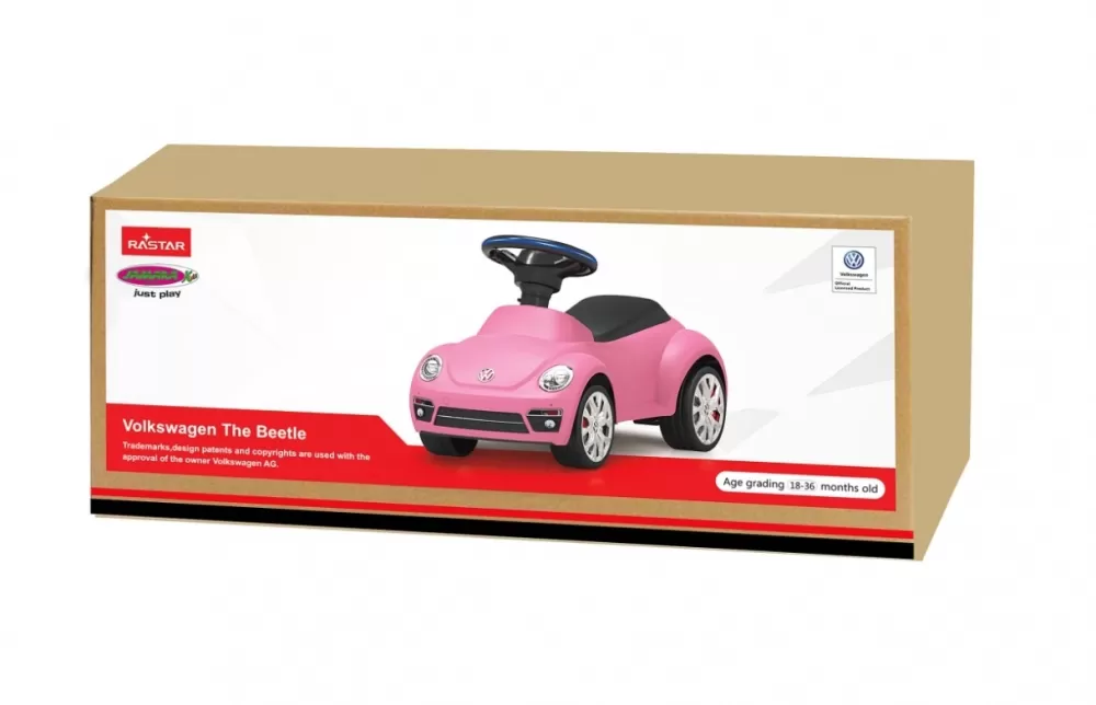 Loopauto Volkswagen Beetle 70 X 30 X 38 Cm Roze^JAMARA Fashion