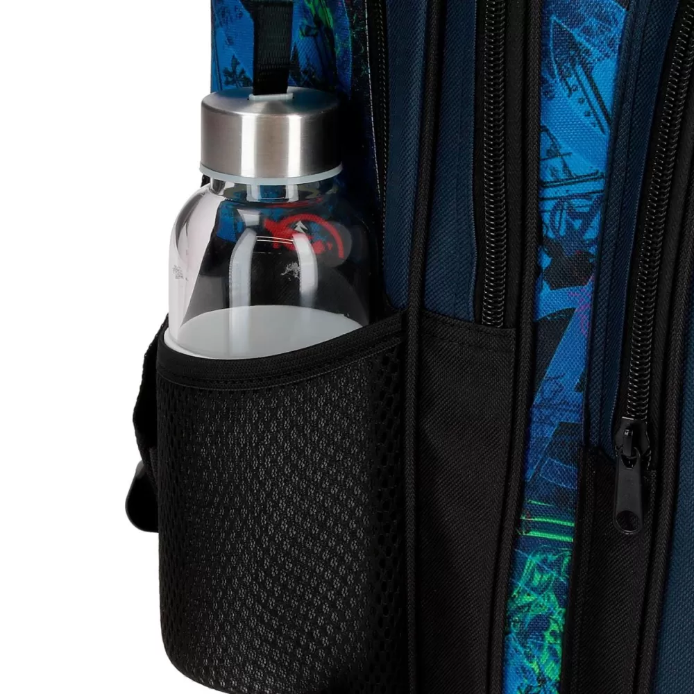 On The Warpath Rugzak Junior 13,7 Liter Donkerblauw/Zwart^Marvel Best Sale