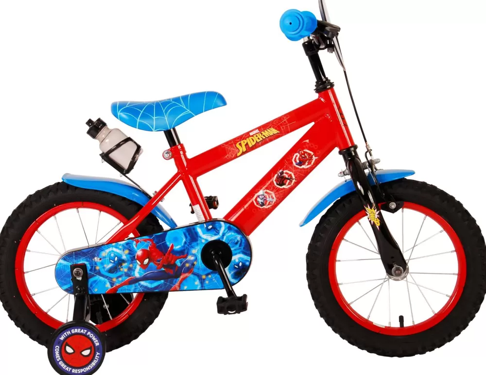 Ultimate Spider-Man 14 Inch 25 Cm Jongens Terugtraprem Blauw/Rood^Marvel Fashion