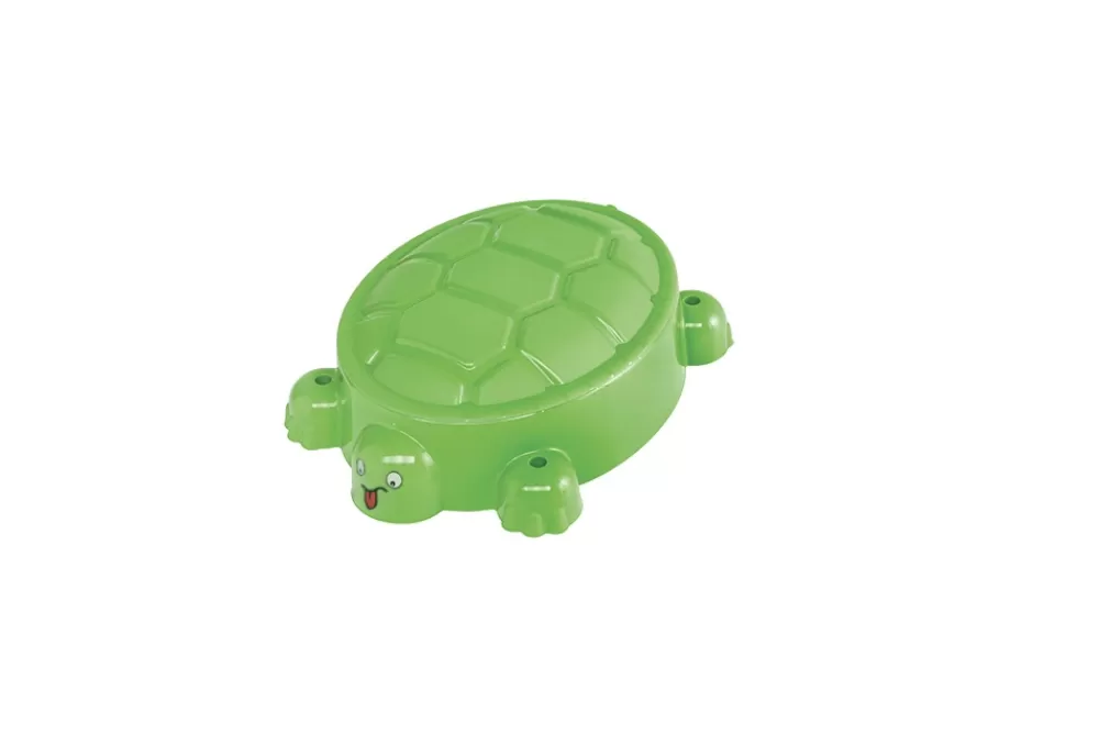 Zandbak Met Deksel Schildpad 95,5 X 68 Cm Groen^Paradiso Toys Hot