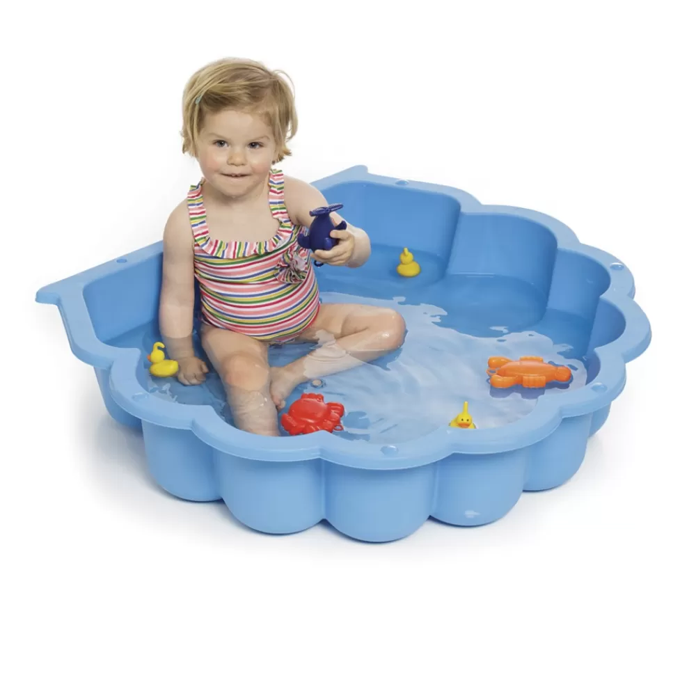 Zandbak Schelp 87 X 78 X 18 Cm Blauw^Paradiso Toys Cheap