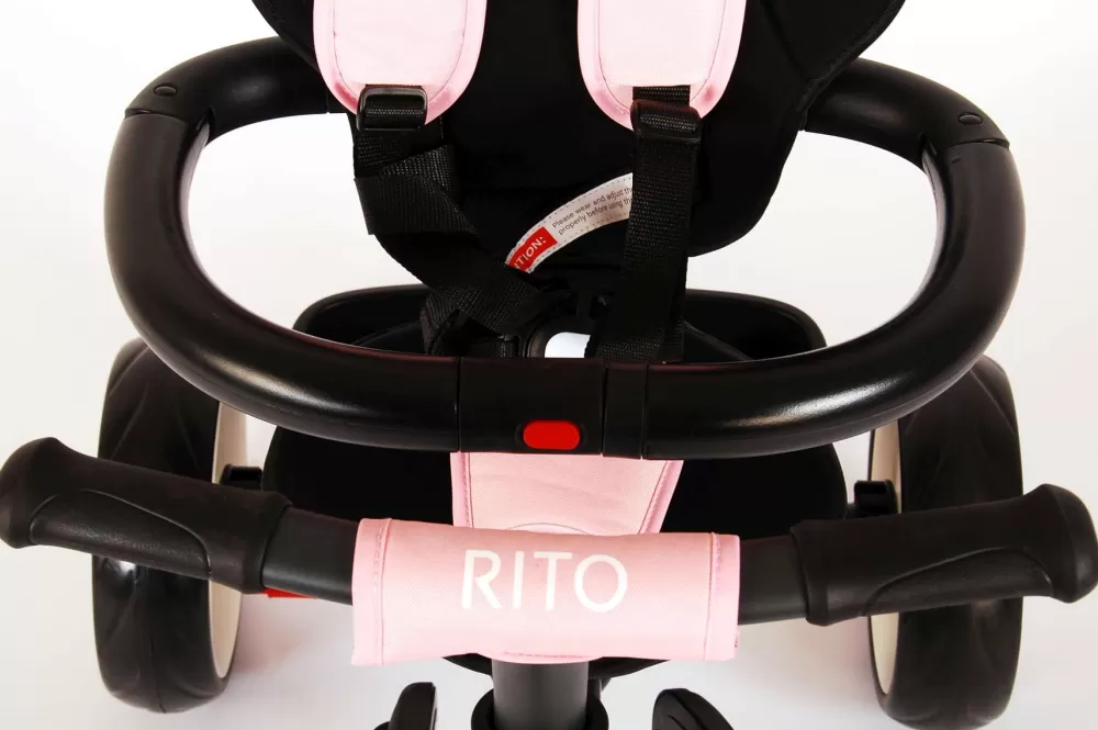 Rito Deluxe 3 In 1 Driewieler Junior Roze/Zwart^QPlay New