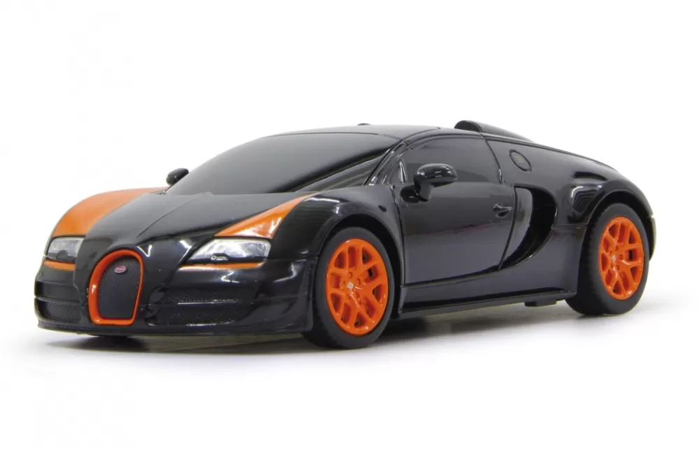 Rc Bugatti Grand Sport Vitesse 27 Mhz 1:24 Zwart^Rastar Cheap