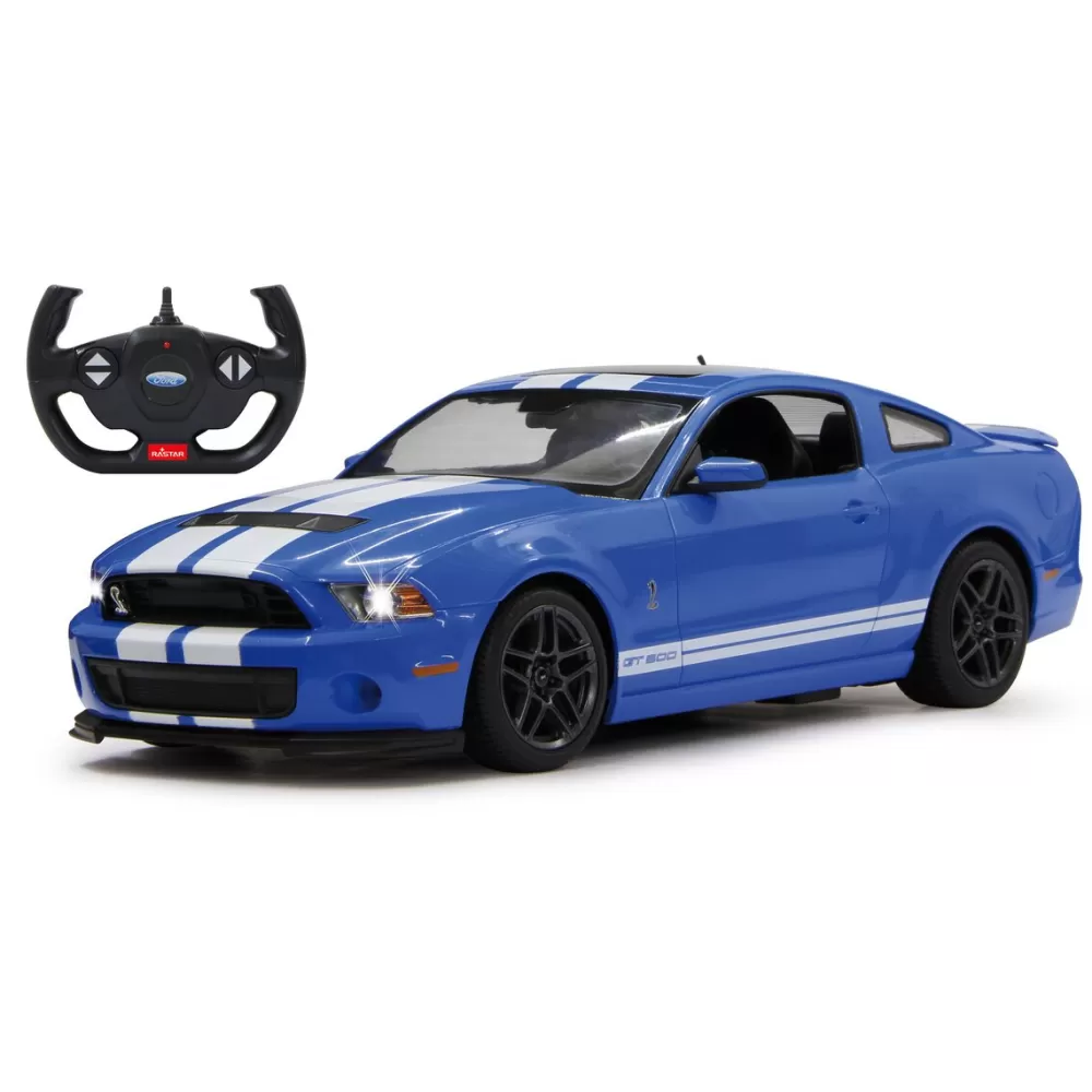 Rc Ford Shelby Gt500 27 Mhz 1:14 Blauw^Rastar Outlet