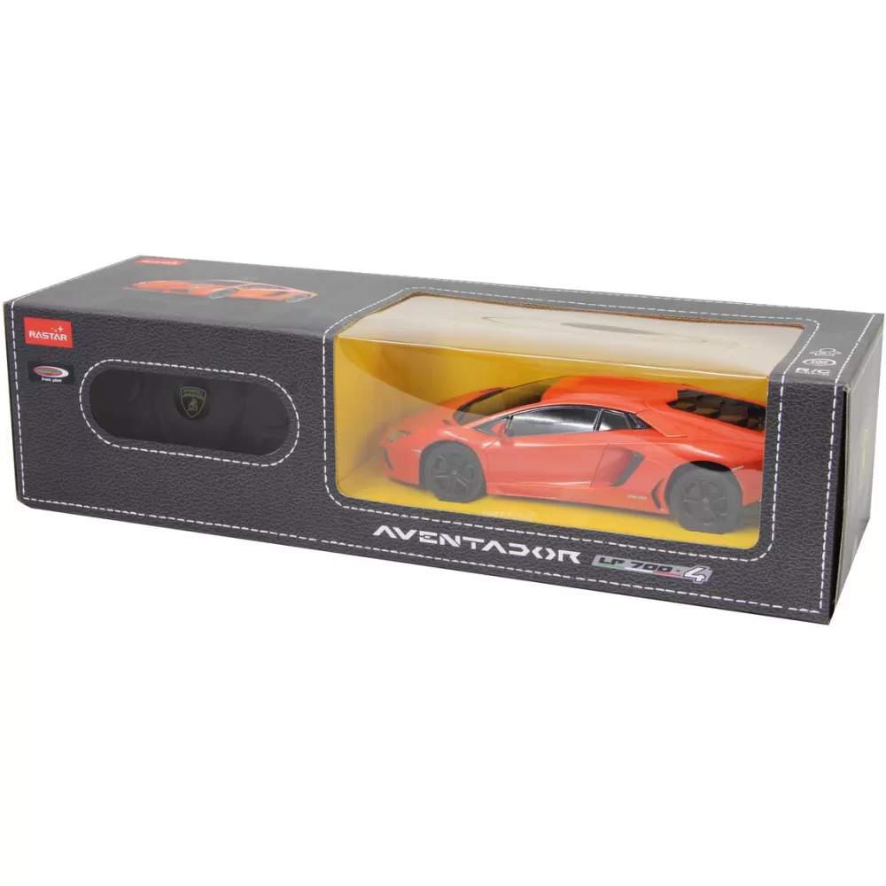 Rc Lamborghini Aventador Jongens 27 Mhz 1:24 Oranje^Rastar Cheap
