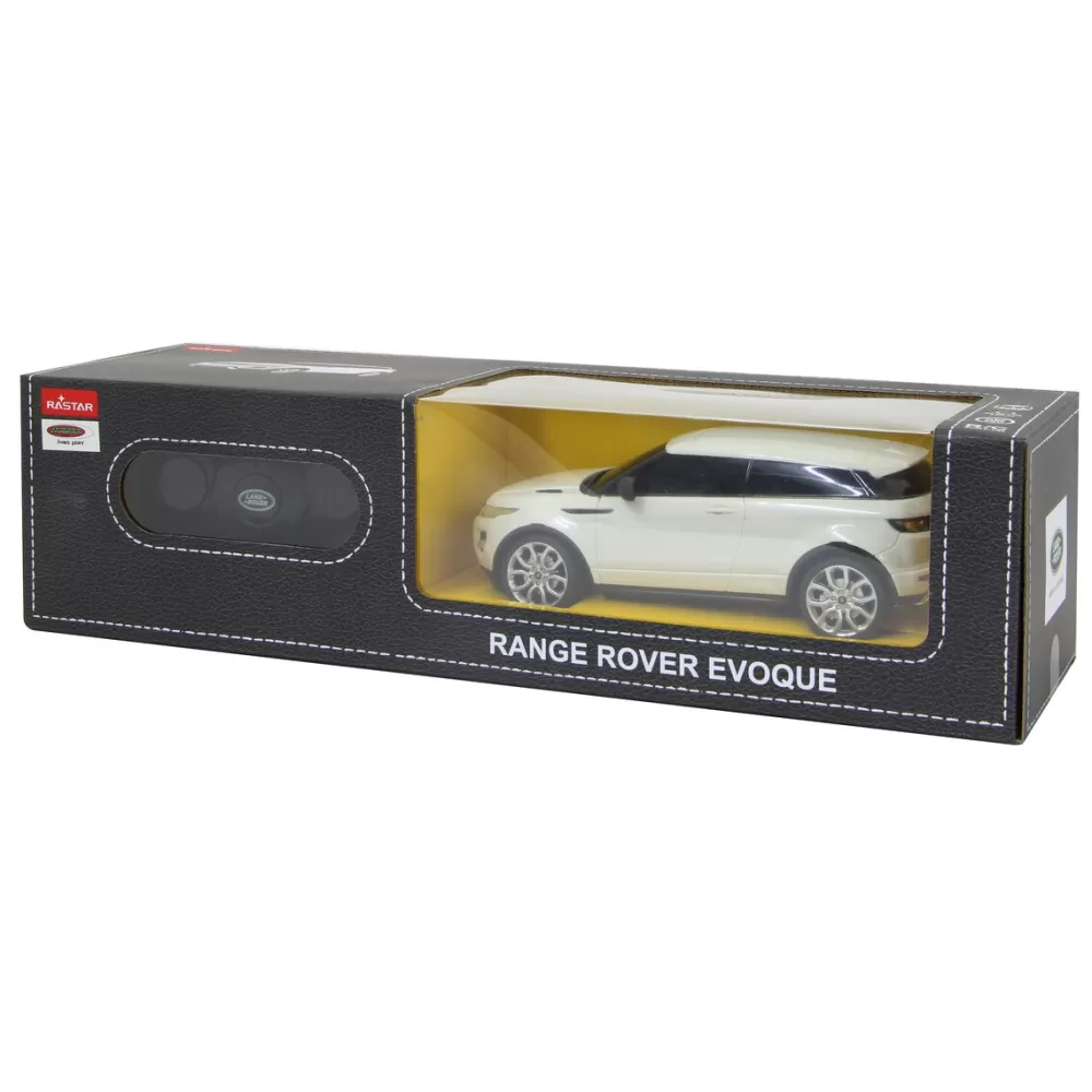 Rc Range Rover Evoque Jongens 1:24 27 Mhz Wit^Rastar New