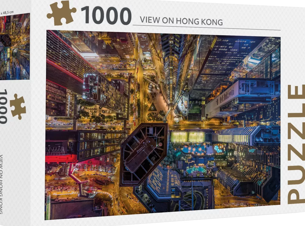 Legpuzzel Hong Kong Karton 1000 Stukjes^Rebo Productions Flash Sale