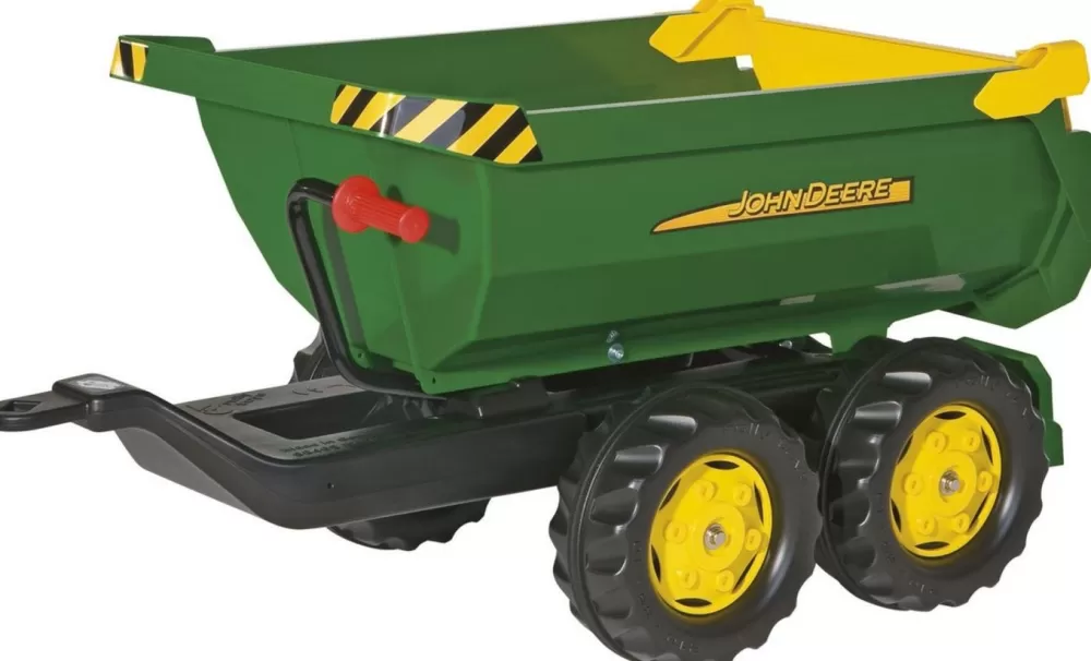 Aanhanger Rollyhalfpipe John Deere 89 X 45 Cm Groen^Rolly Toys Cheap
