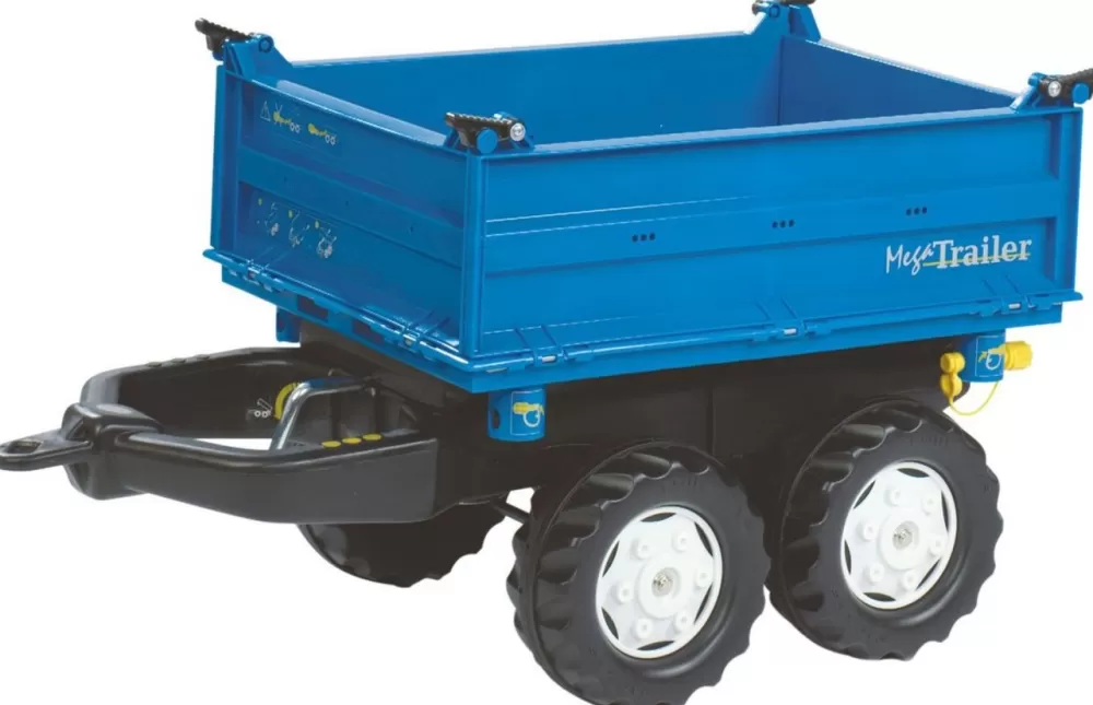 Aanhanger Rollymega Trailer 88 X 47 X 45 Cm Blauw^Rolly Toys Store