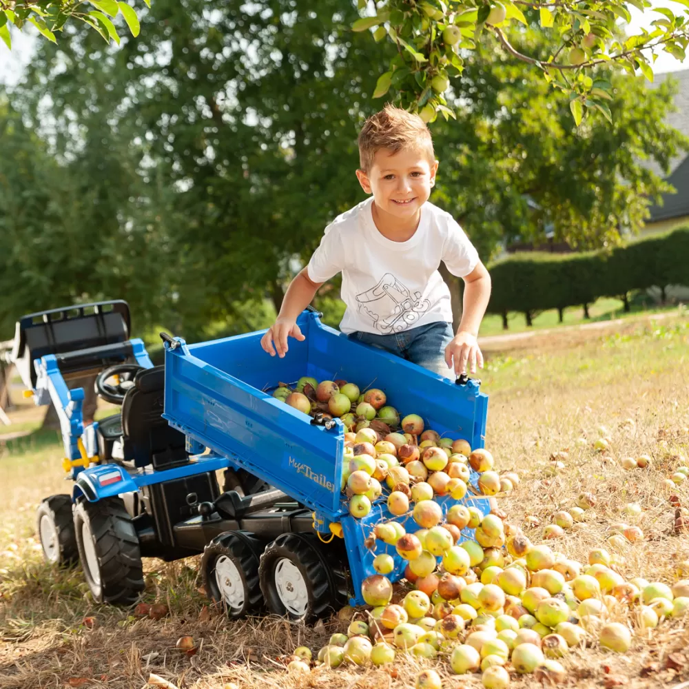 Aanhanger Rollymega Trailer 88 X 47 X 45 Cm Blauw^Rolly Toys Store