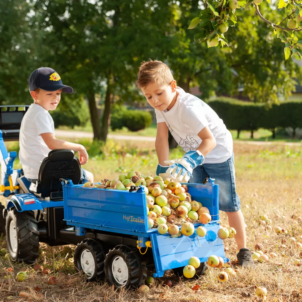 Aanhanger Rollymega Trailer 88 X 47 X 45 Cm Blauw^Rolly Toys Store