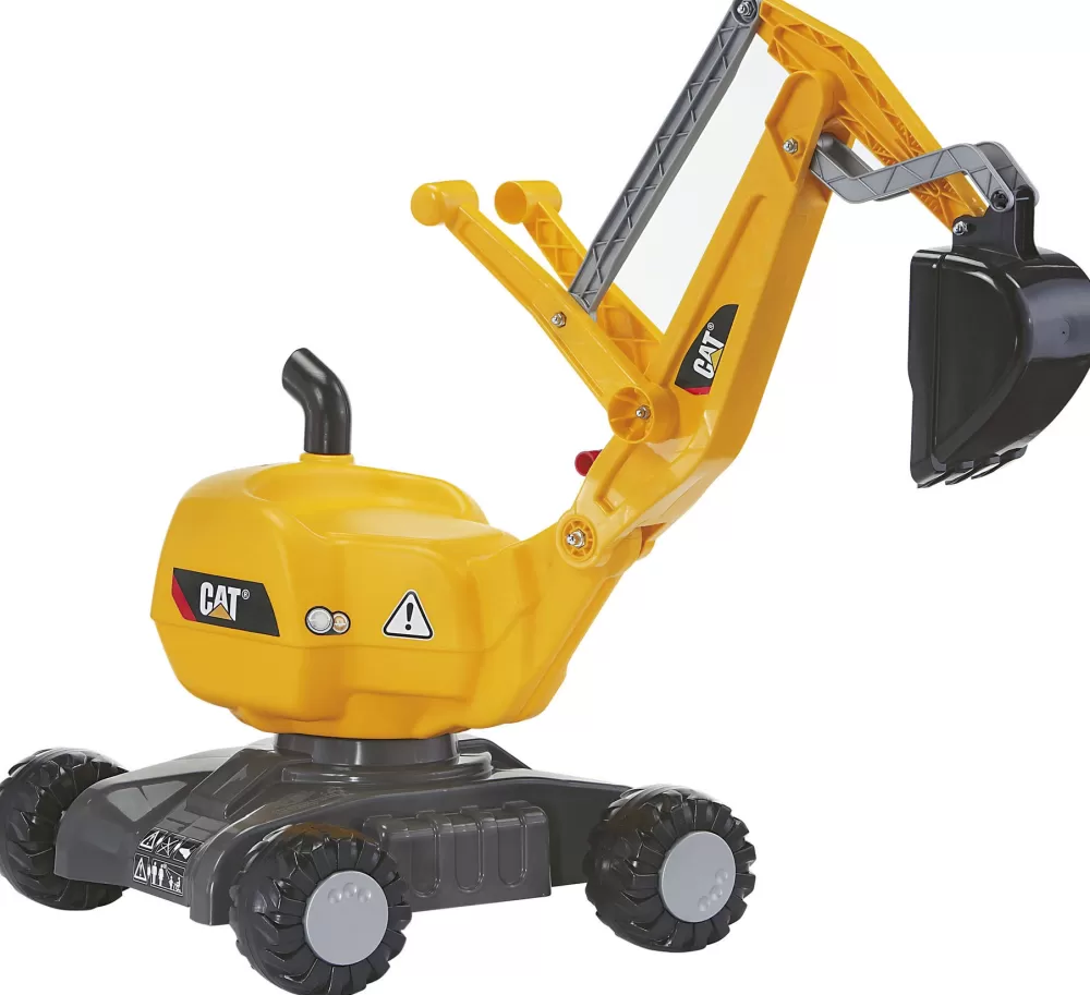 Graafmachine Rollydigger Cat Junior 102 X 43 Cm Geel^Rolly Toys Flash Sale