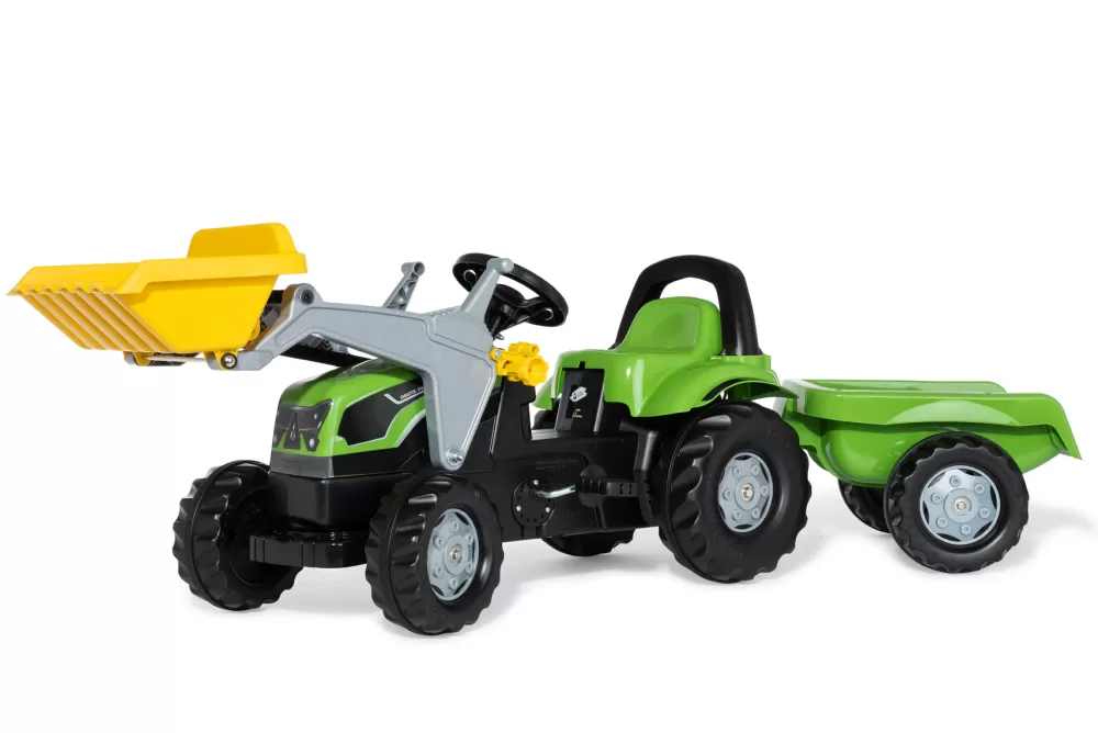 Traptractor Met Aanhanger Rollykid Deutz-Fahr 5115 G Tb^Rolly Toys Best
