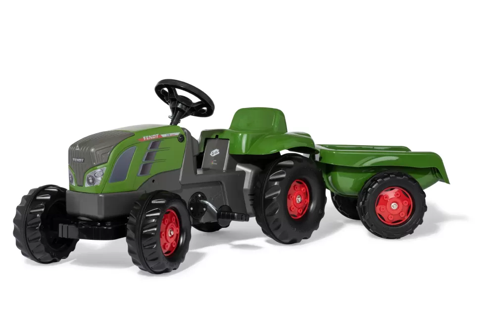 Traptractor Rollykid Fendt 516 Vario Junior Groen/Grijs^Rolly Toys Hot