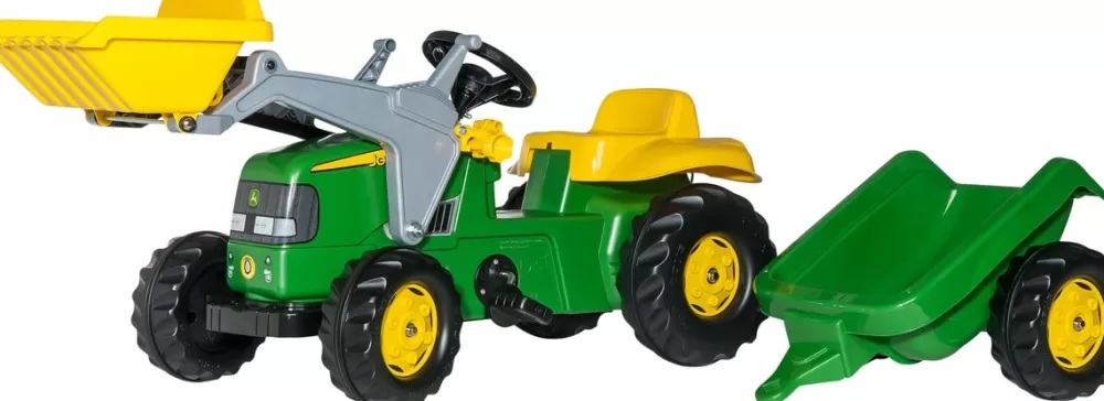 Traptractor Rollykid John Deere Junior Groen^Rolly Toys Flash Sale