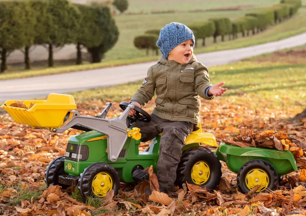Traptractor Rollykid John Deere Junior Groen^Rolly Toys Flash Sale