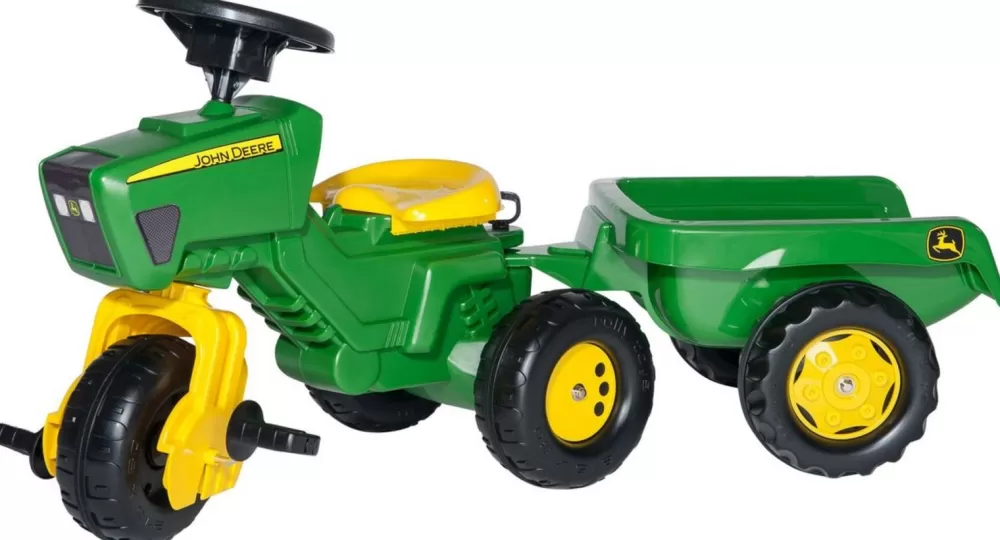 Traptractor Rollytrac John Deere Junior Groen^Rolly Toys Flash Sale