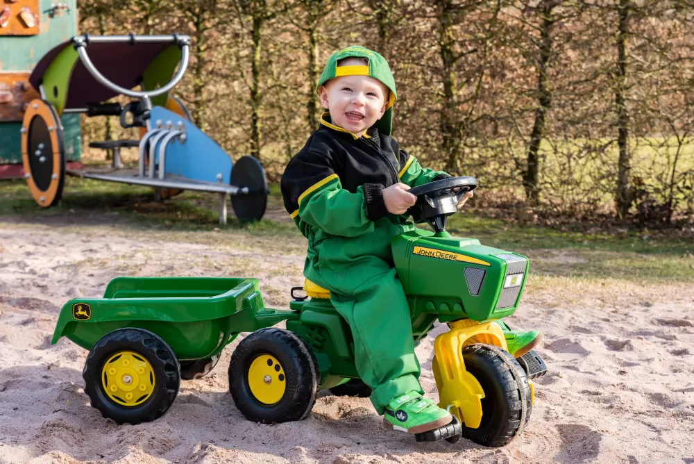 Traptractor Rollytrac John Deere Junior Groen^Rolly Toys Flash Sale